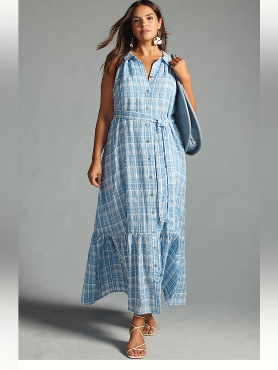 Anthropologie Dresses & Skirts - Anthropologie Sleeveless Buttondown
Shirt Dress